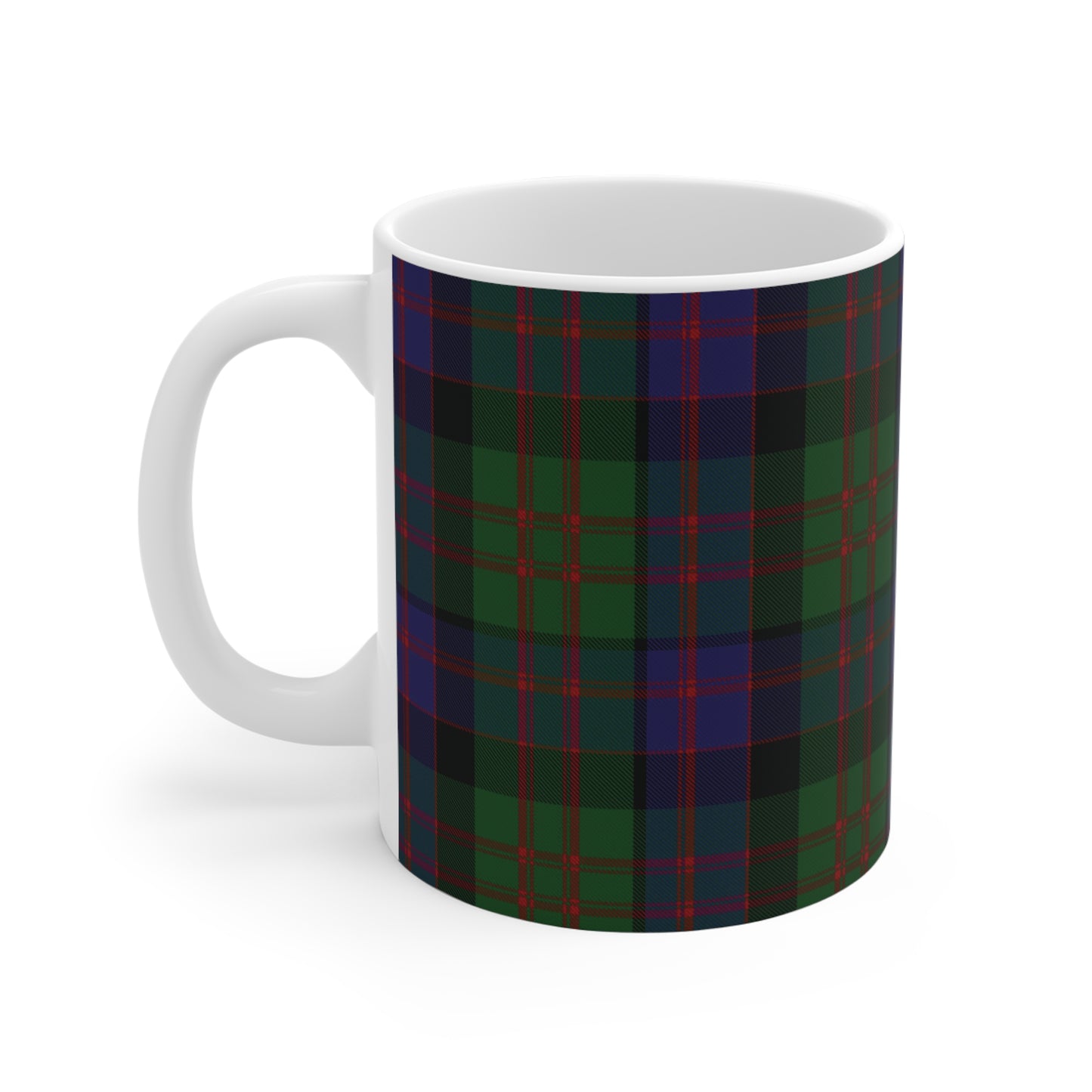 Scottish Tartan Mug 11oz, MacDonald Tartan