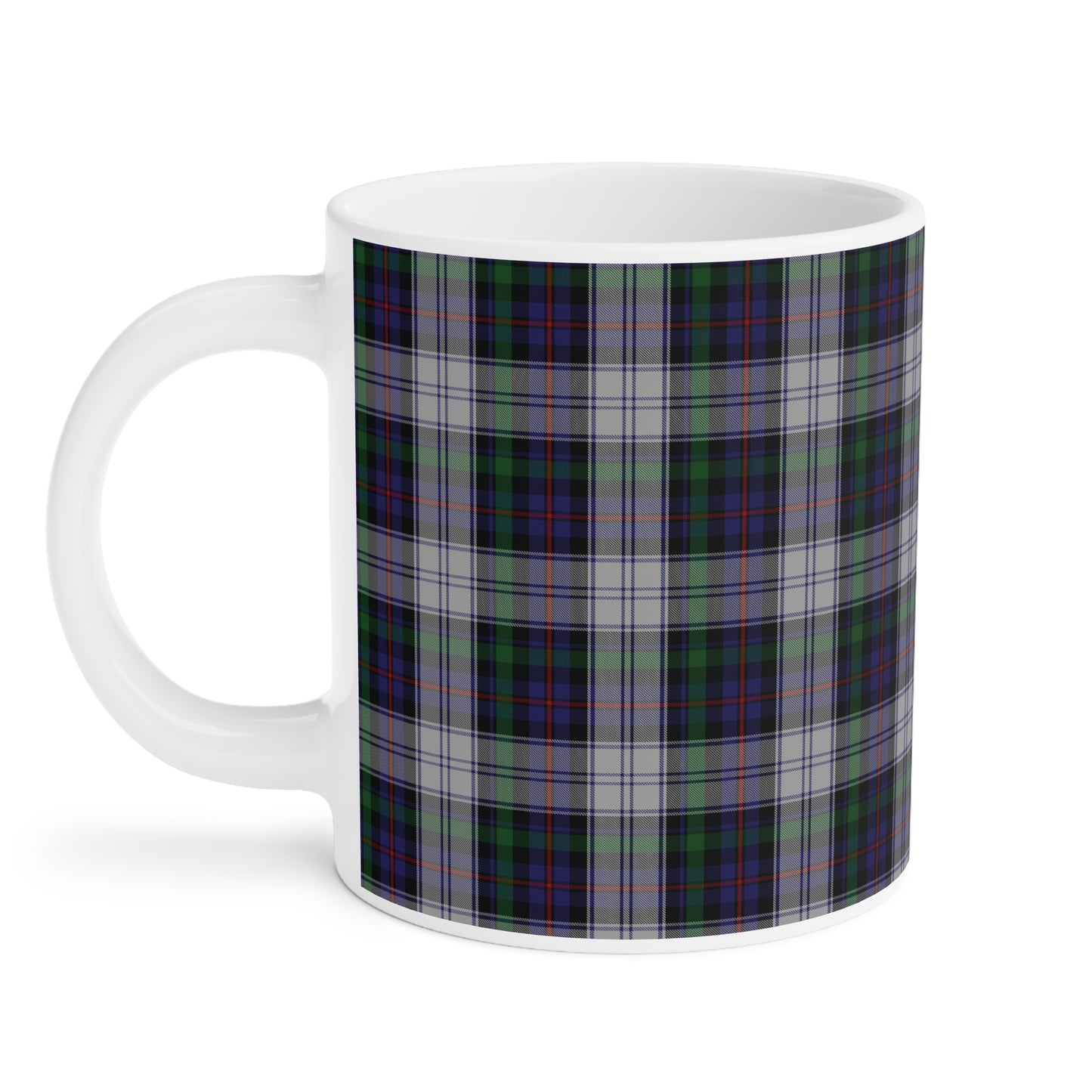 Tartan Mug - Argyle Dress Tartan, Scottish, Various Sizes