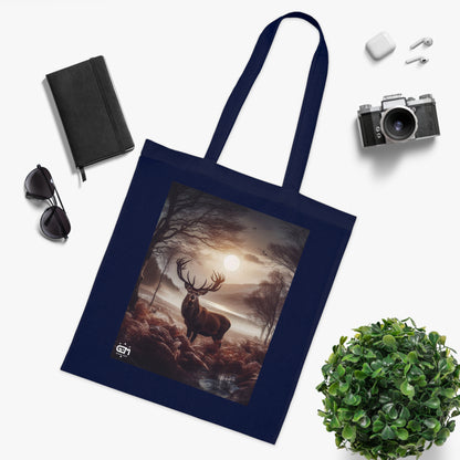 Scottish Nature Coloured Cotton Tote Bag