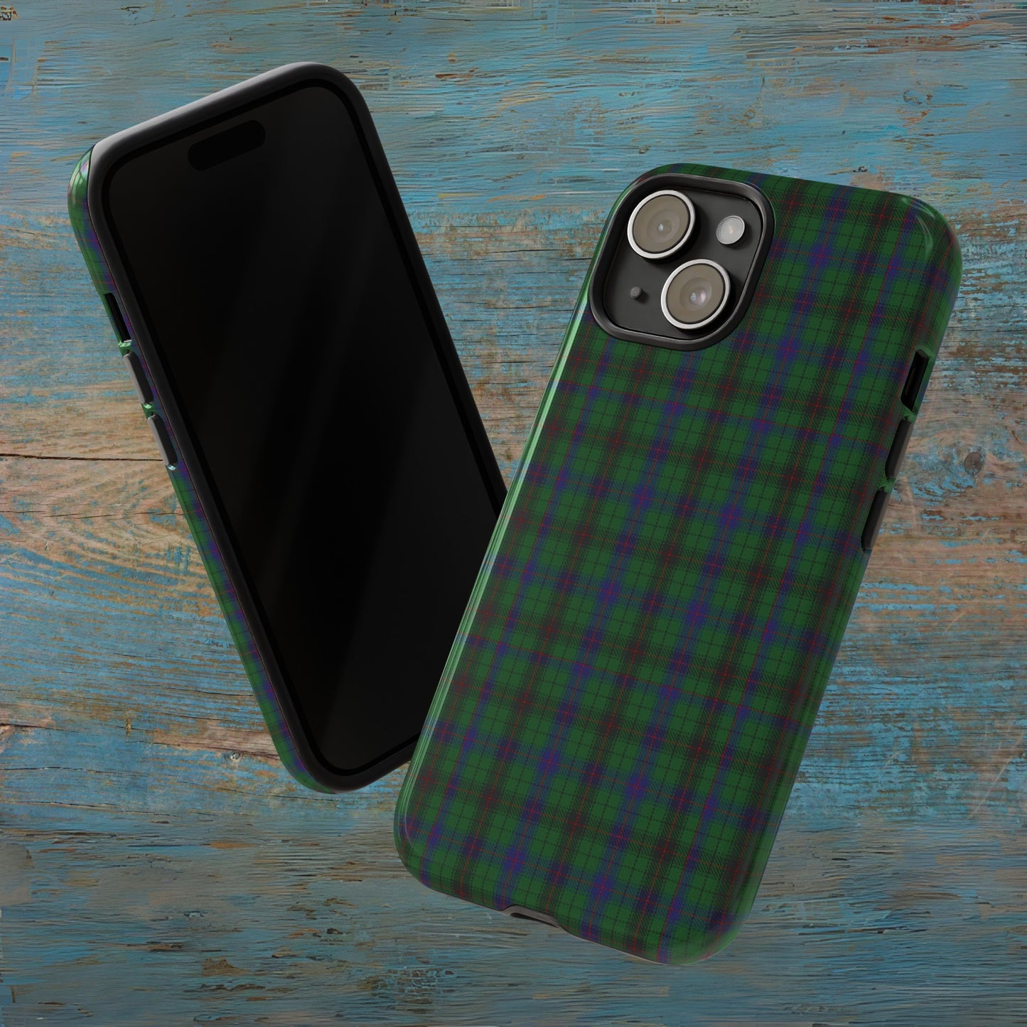 Étui de téléphone à motif tartan écossais - Davidson, Divers