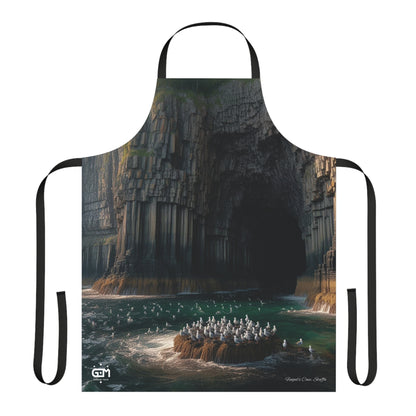 Fingal's Cave - Staffa Apron, Scottish Cooking Apparel, Chef Accessory