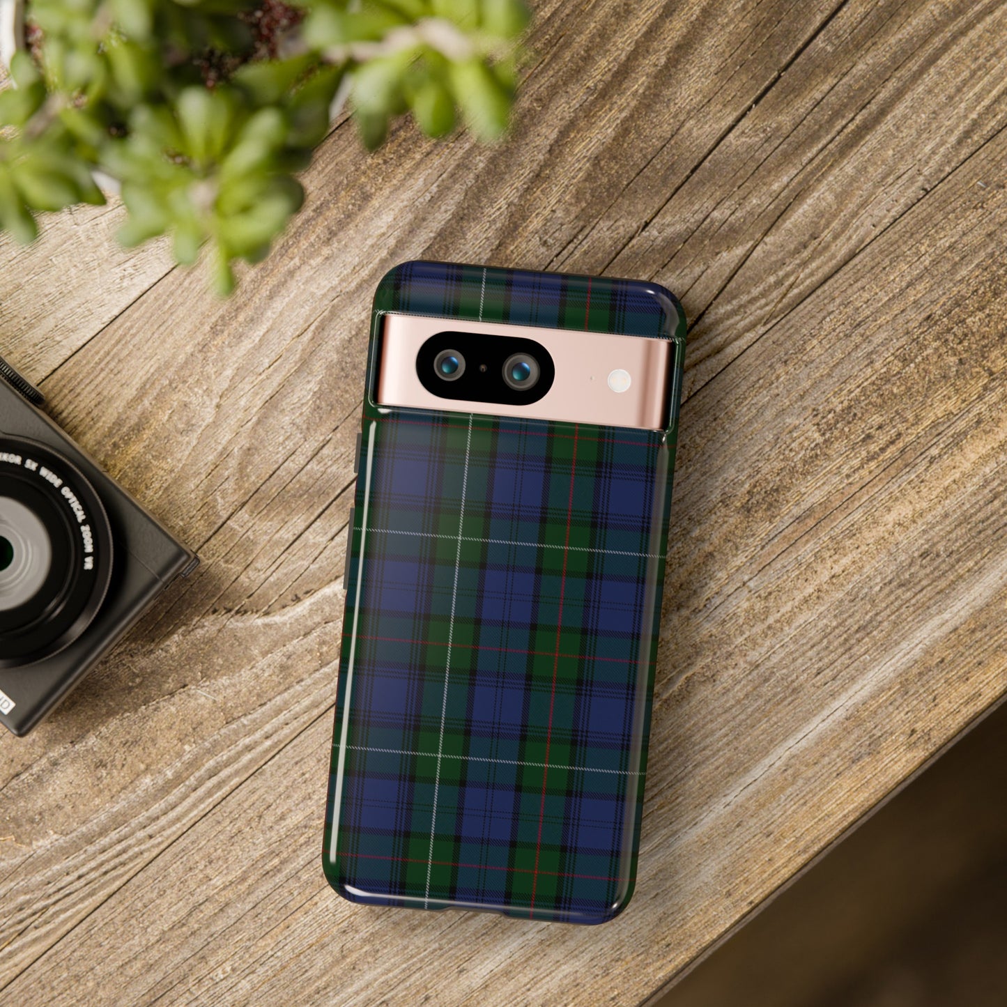 Étui de téléphone à motif tartan écossais - MacKenzie, Divers