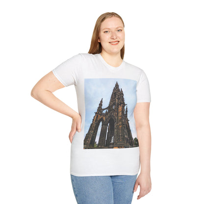 Scott Monument Photo Softstyle T-Shirt, Unisex Tee, Various Colours