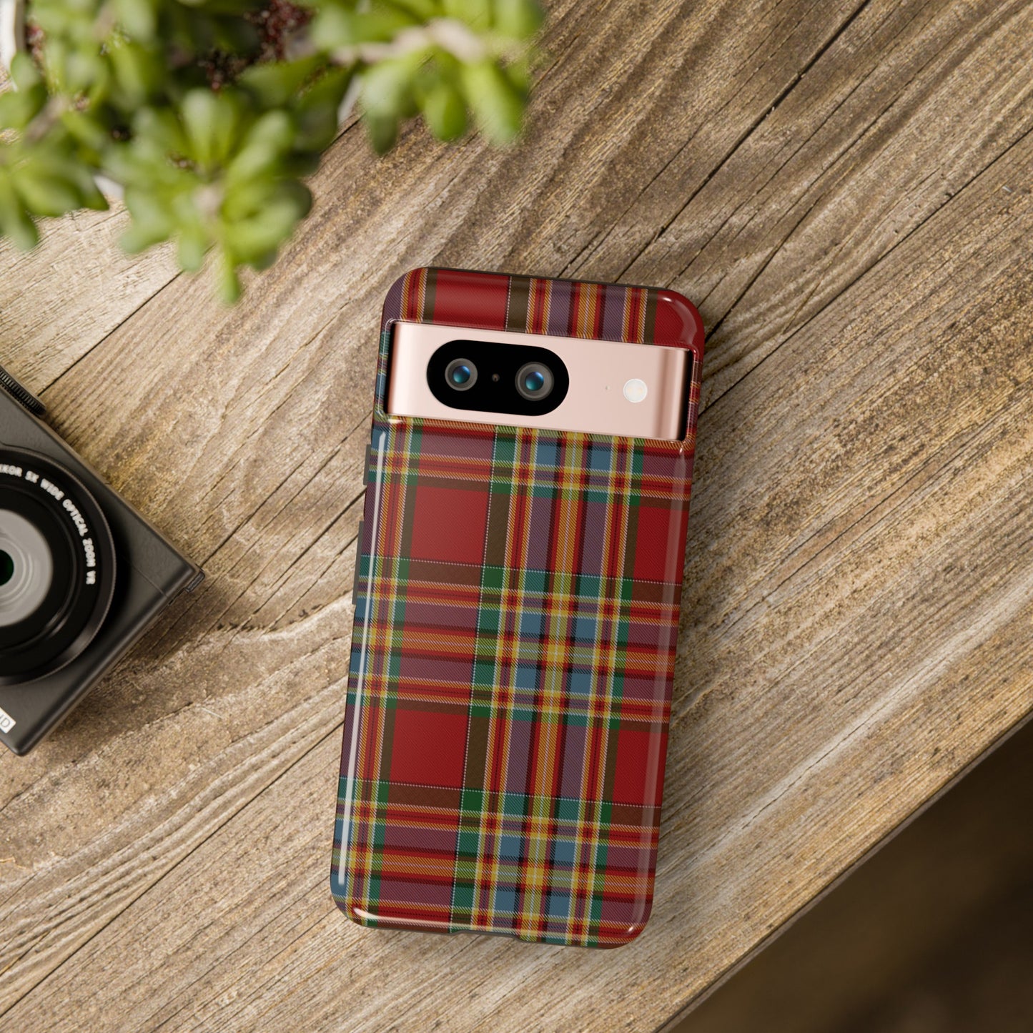 Scottish Tartan Phone Case - Chattan, Various