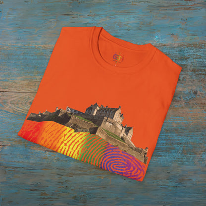 Edinburgh Castle on the Pride Rock Photo Unisex T-Shirt