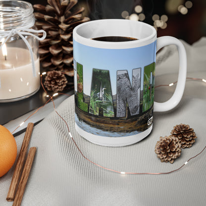 Eilean Donan Castle Scotland Photo Mug, Coffee Cup, Tea Cup, Scottish Art, Scottish Landmarks, Scottish Nature, White