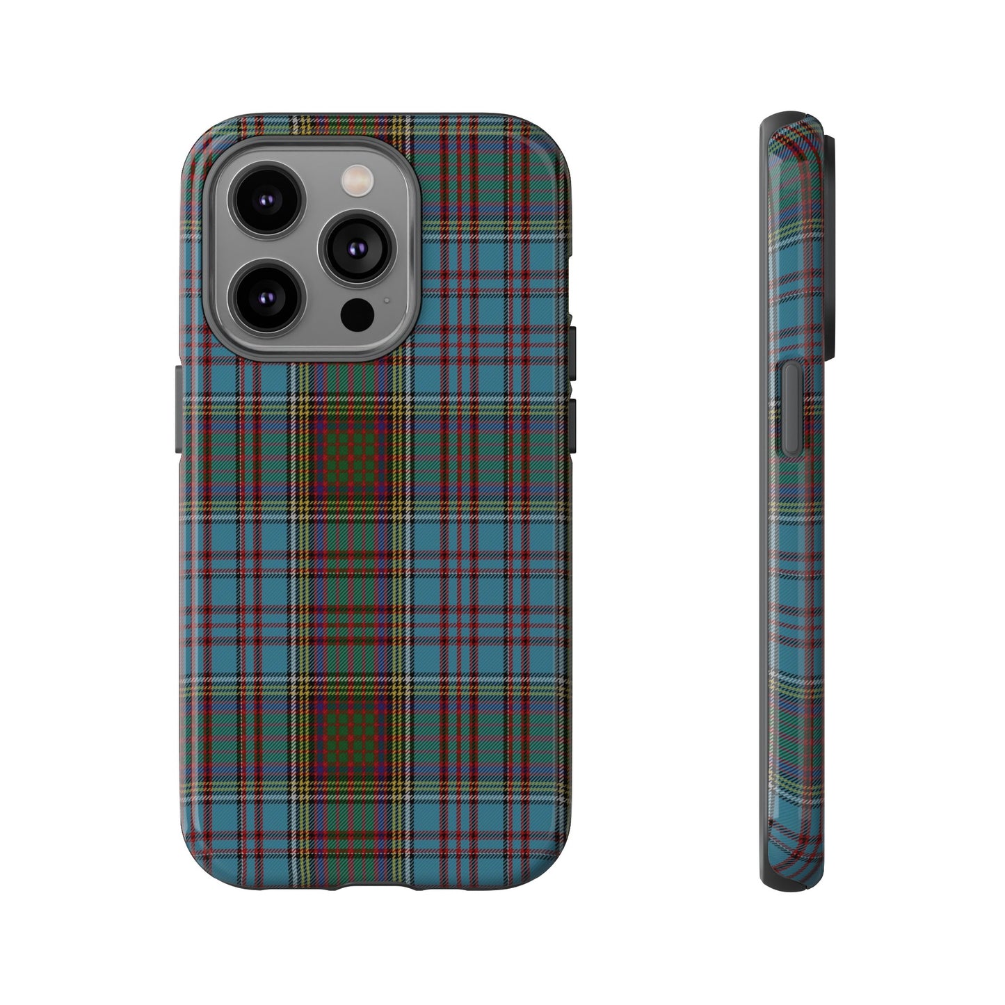 Étui de téléphone à motif tartan écossais - Anderson, Divers