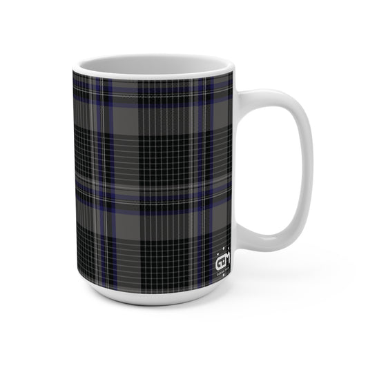 Scottish Tartan Mug 15oz, Hood Tartan