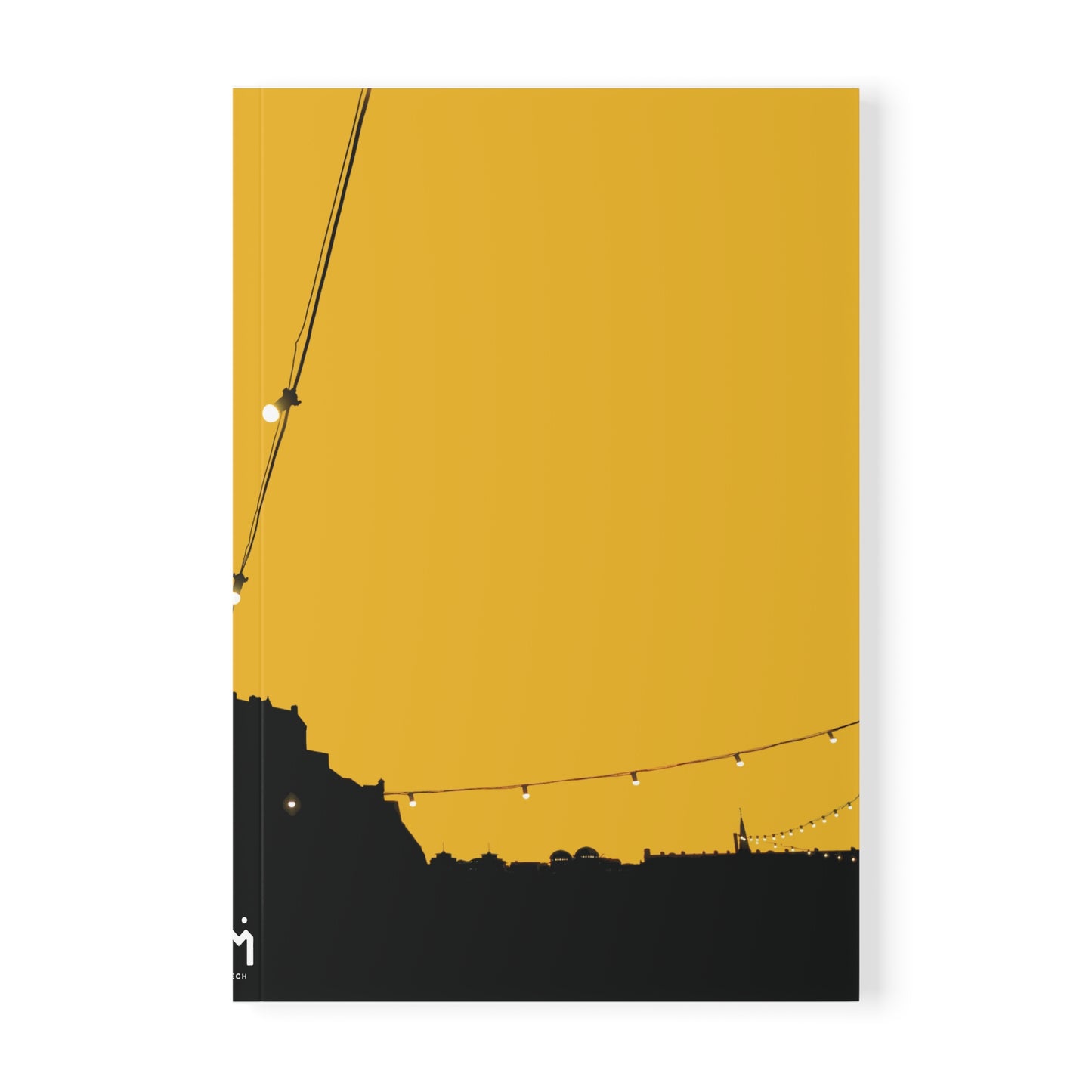 Scotland Art A5 Softcover Notebook - Silhouettes