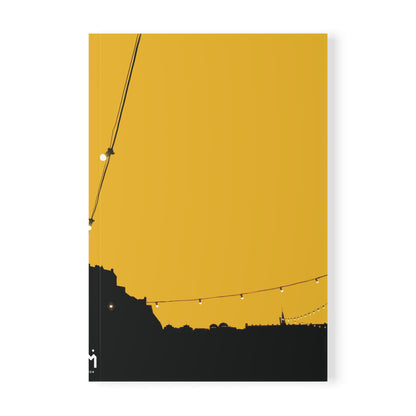 Scotland Art A5 Softcover Notebook - Silhouettes