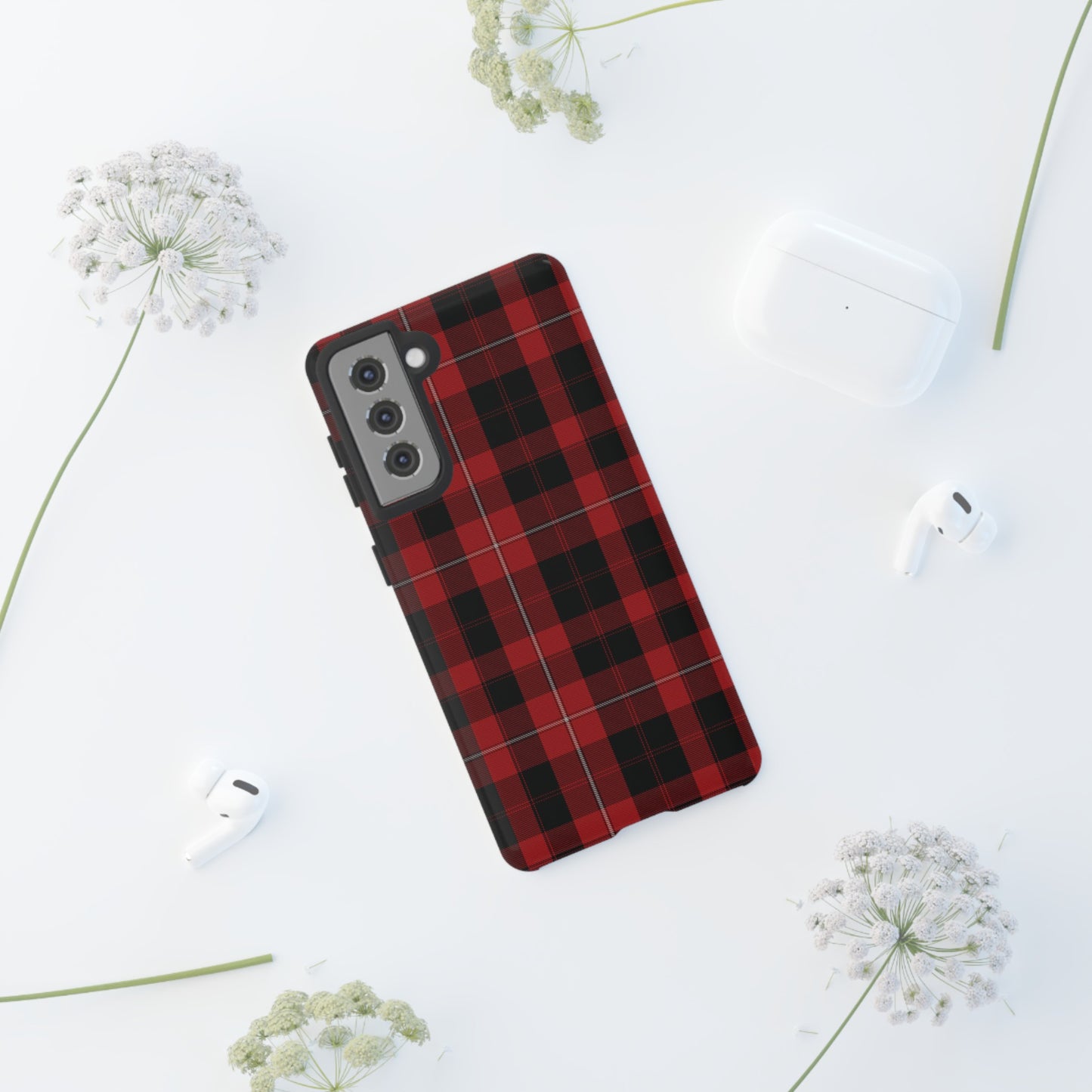 Étui de téléphone à motif tartan écossais - Cunningham, divers