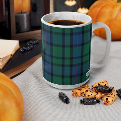 Flower of Scotland Tartan Mug, Scotland