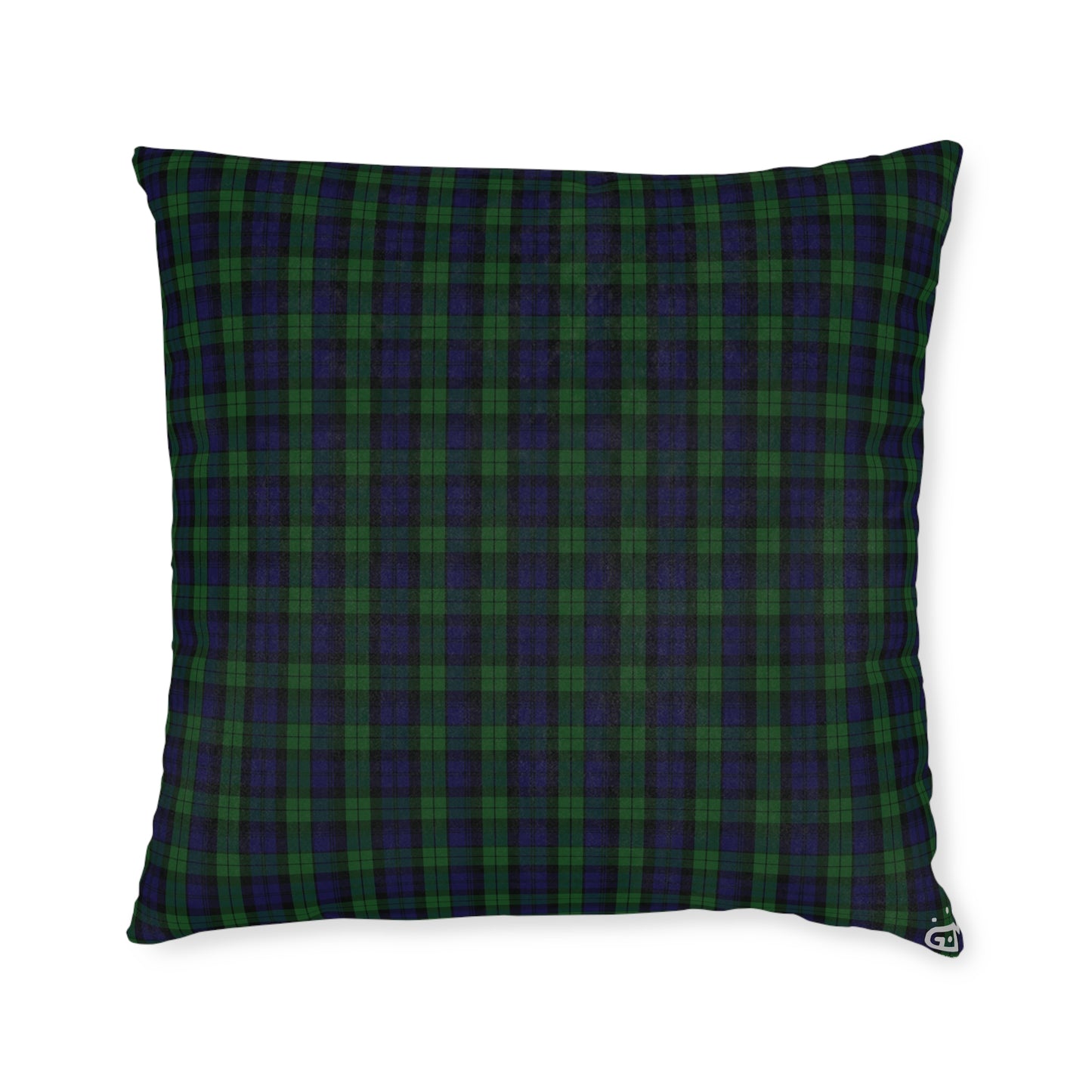 Reversible Square Cushion : Black Watch Tartan, Various Sizes