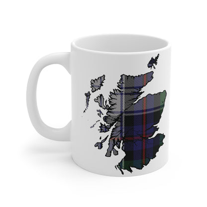 Tasse de carte de tartan d’Écosse – Tartan de robe Argyle, différentes tailles 