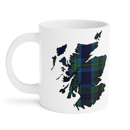 Tasse de carte de tartan d’Écosse - Miller Tartan, différentes tailles 