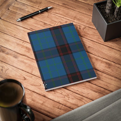 Scottish Tartan Softcover A5 Notebook - Home