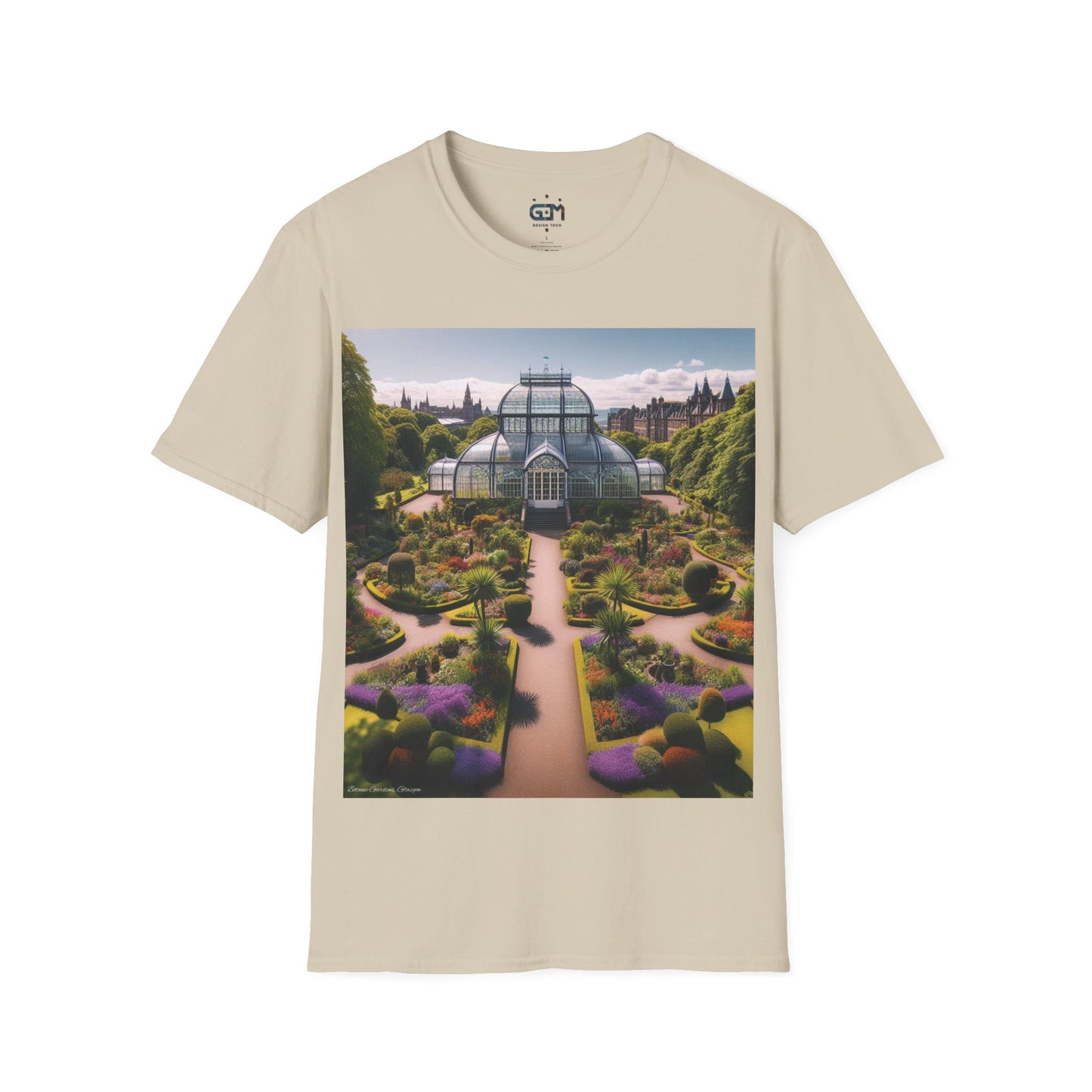 Botanic Gardens Glagsow Softstyle T-Shirt, Unisex Tee, Scottish Landmarks, Various Colours