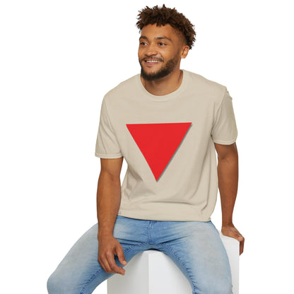 Red Triangle Softstyle Unisex T-Shirt, Various Colours