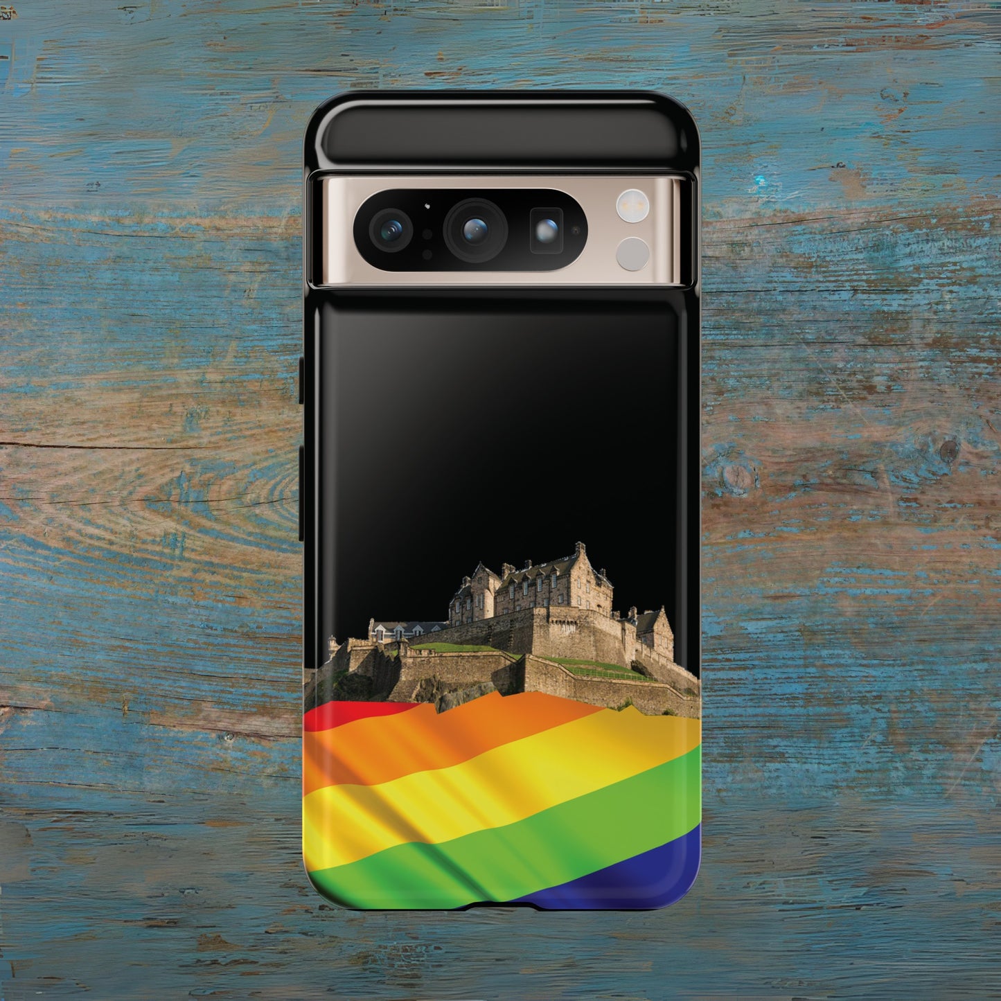 Edinburgh Castle Pride Rockface Phone Case - Flag, Various