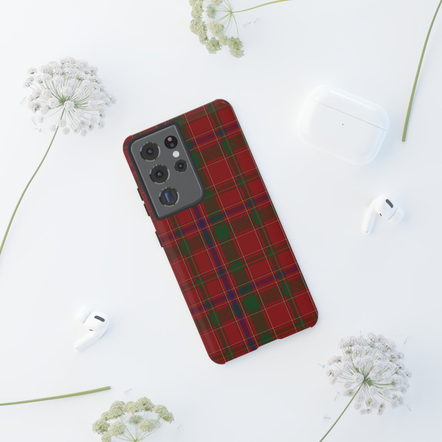 Étui de téléphone à motif tartan écossais - Munro, divers