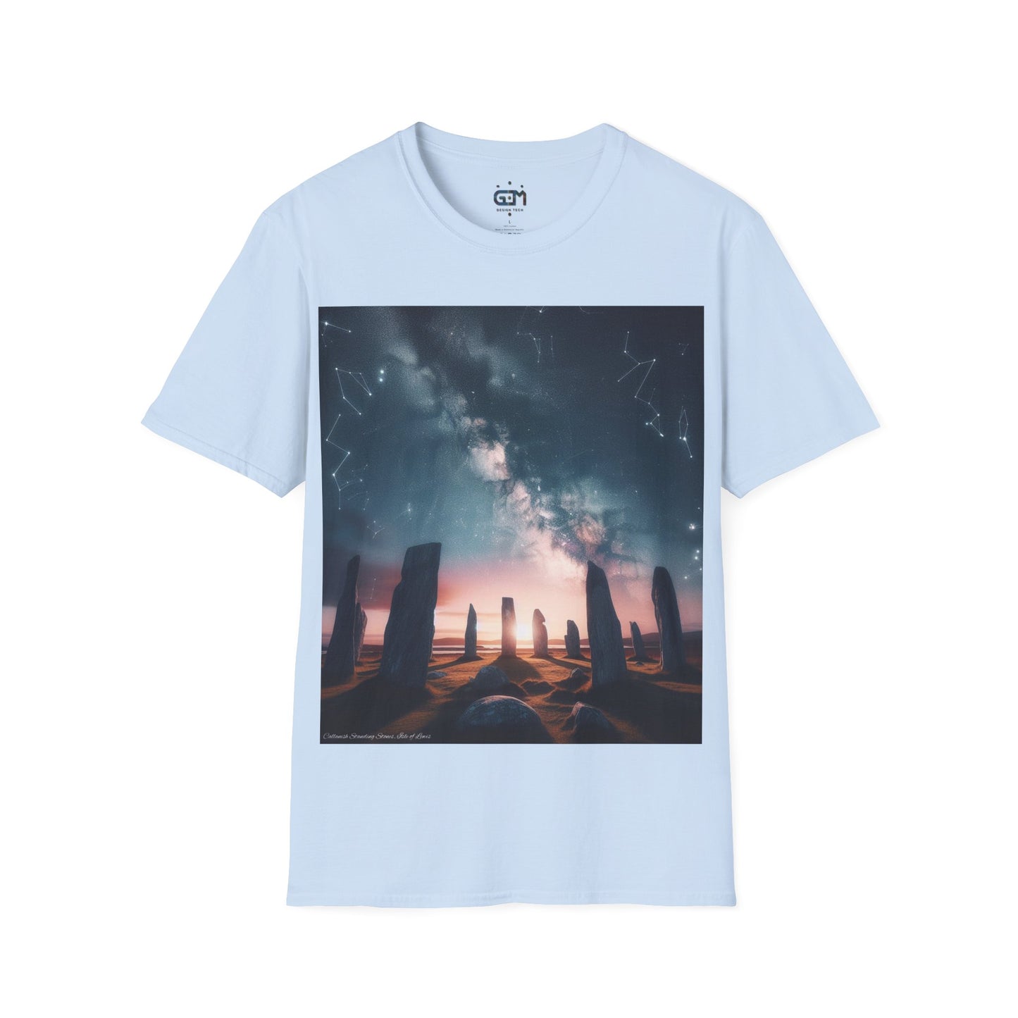 Callanish Standing Stones - Isle of Lewis Softstyle T-Shirt, Unisex Tee, Scottish Landmarks, Various Colours