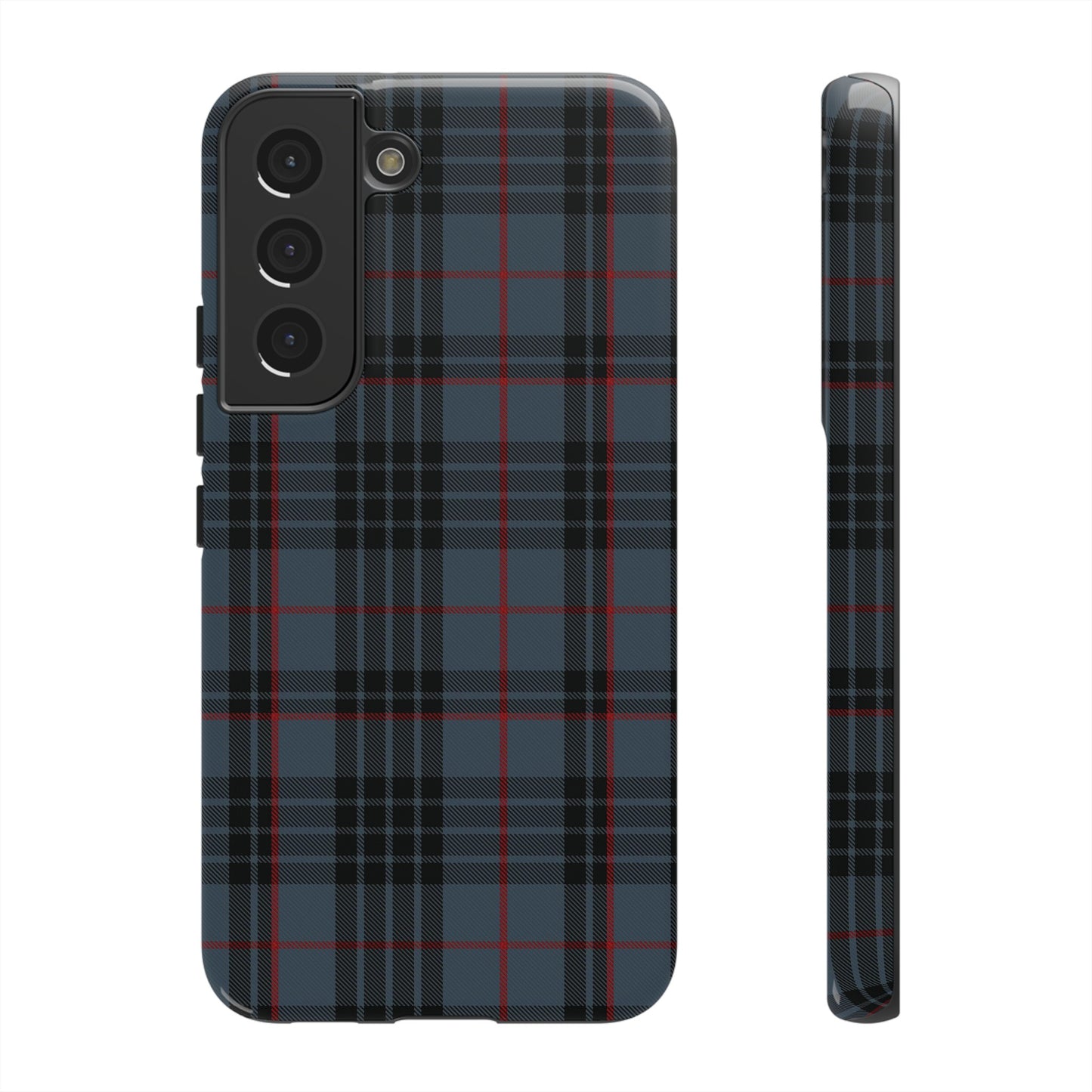 Étui de téléphone à motif tartan écossais - Mackay Blue, divers