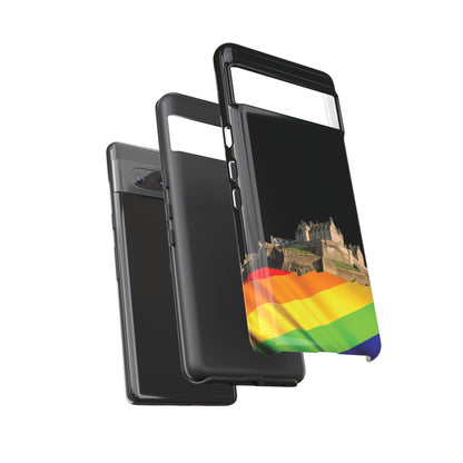 Edinburgh Castle Pride Rockface Phone Case - Flag, Various