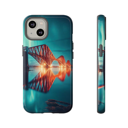 Forth Rail Bridge Art Phone Case, Scotland, Various