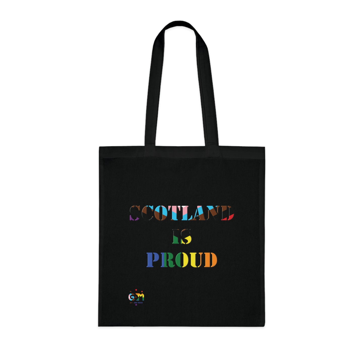 Scotland Pride Progress Map Cotton Tote Bag