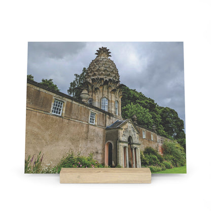 Photo Collection Gallery Stand Dunmore Pineapple, Oak Picture Stand, Scotland Art, Paysage, Points de repère, Différentes tailles 