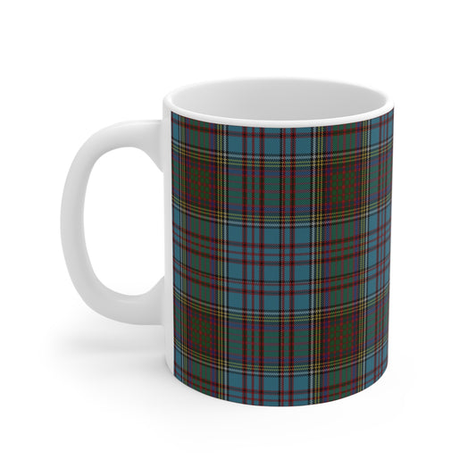 Scottish Tartan Mug 11oz, Anderson Tartan