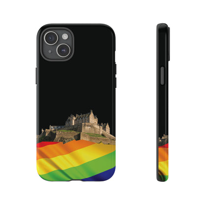 Edinburgh Castle Pride Rockface Phone Case - Flag, Various