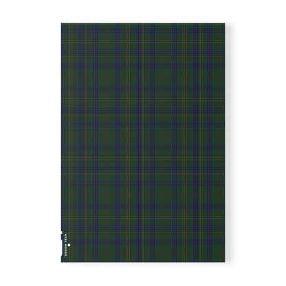 Scottish Tartan Softcover A5 Notebook - Kennedy