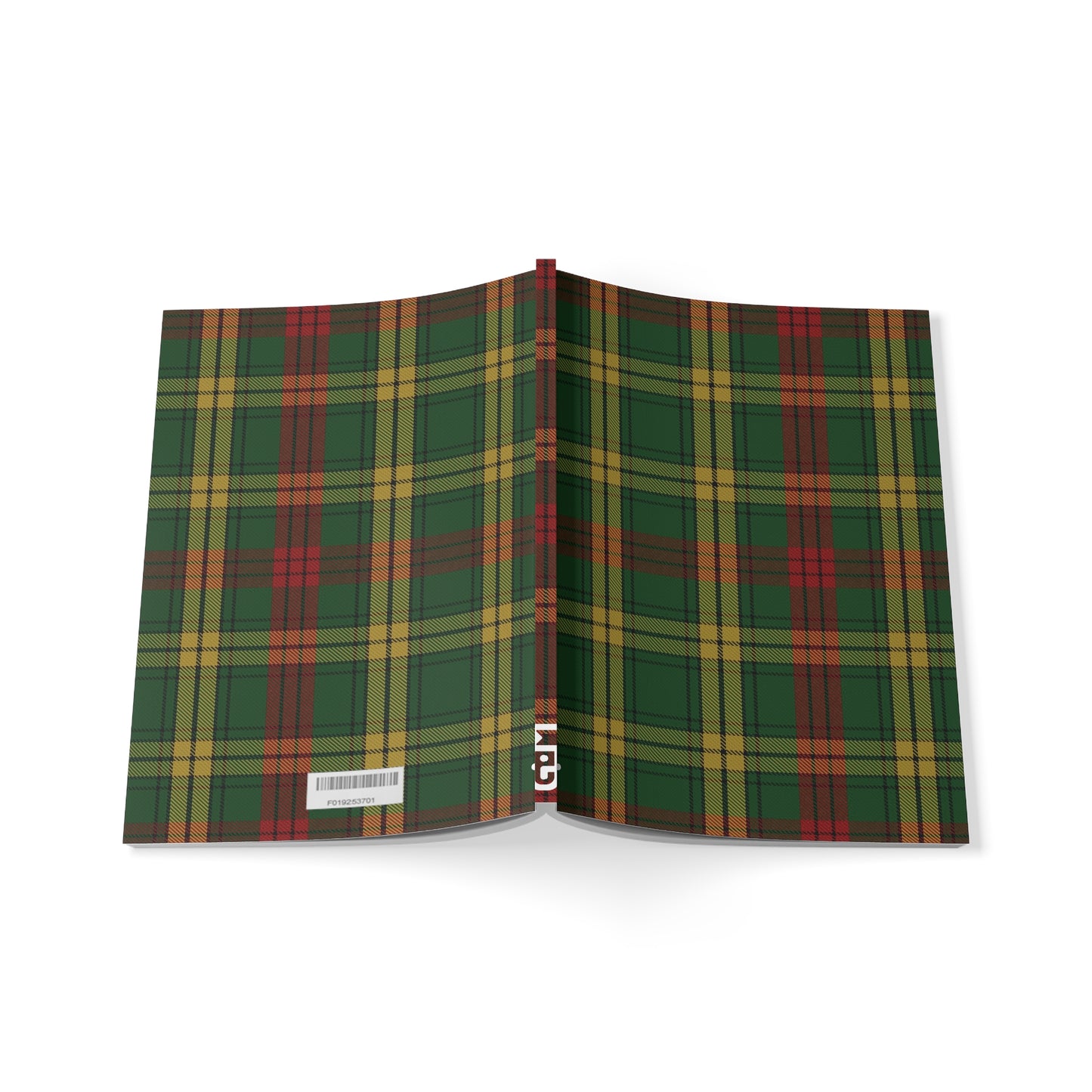 Carnet de notes A5 à couverture souple avec motif tartan écossais - MacMillan