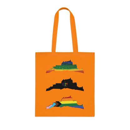 Pride Edinburgh Castles Cotton Tote Bag