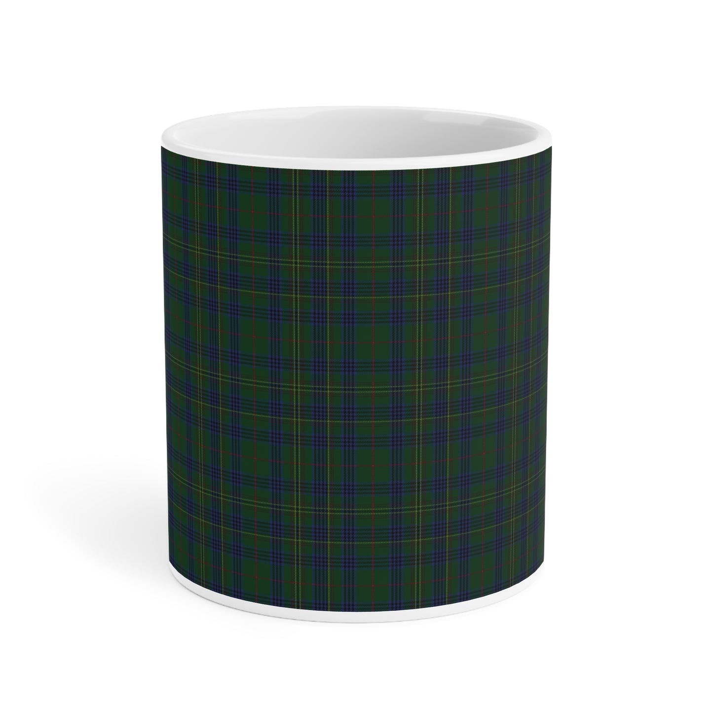 Tartan Mug - Kennedy Tartan, Scottish, Various Sizes