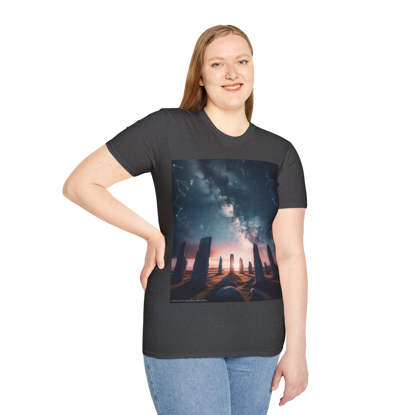 Callanish Standing Stones - Isle of Lewis Softstyle T-Shirt, Unisex Tee, Scottish Landmarks, Various Colours