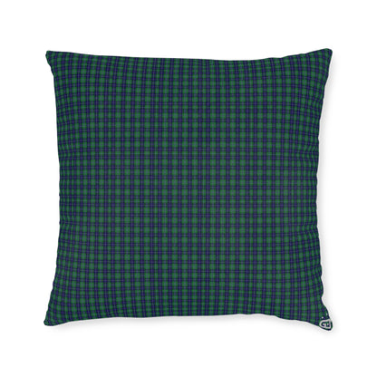 Reversible Square Cushion : Douglas Tartan, Various Sizes