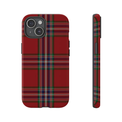 Scottish Tartan Phone Case - MacFarlane Red, Various