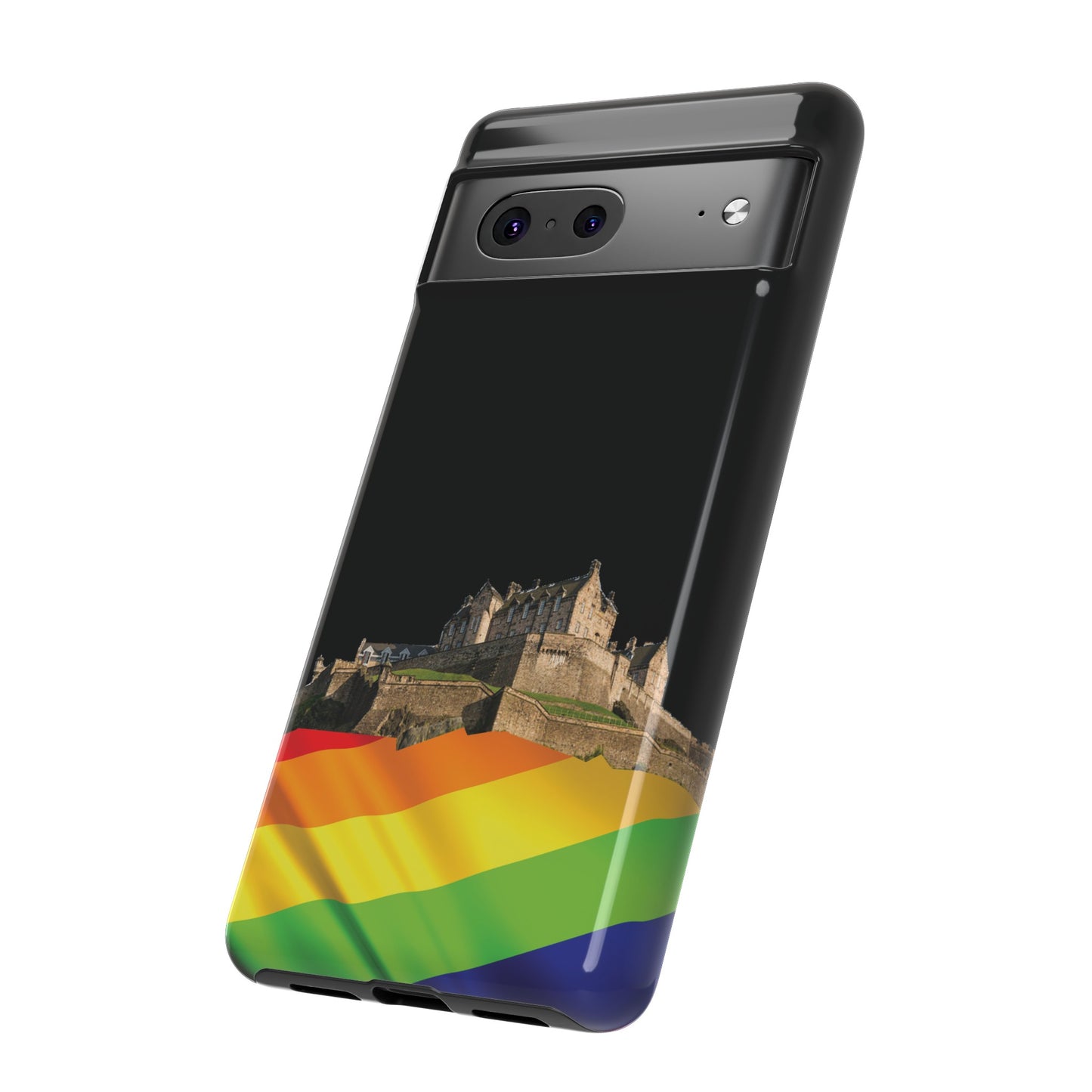 Edinburgh Castle Pride Rockface Phone Case - Flag, Various