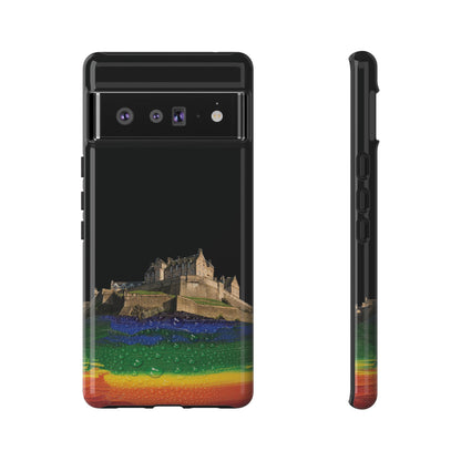 Edinburgh Castle Pride Rockface Phone Case - Rain, Various