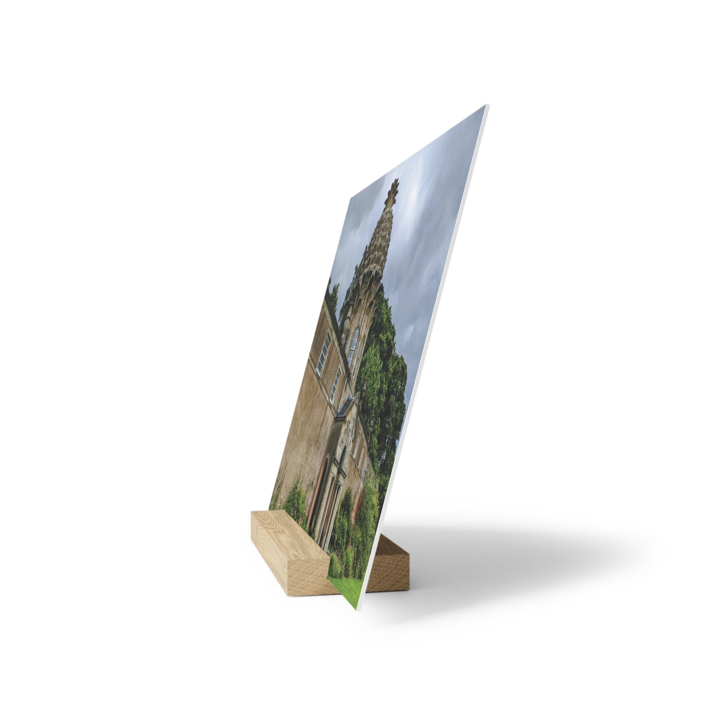 Photo Collection Gallery Stand Dunmore Pineapple, Oak Picture Stand, Scotland Art, Paysage, Points de repère, Différentes tailles 