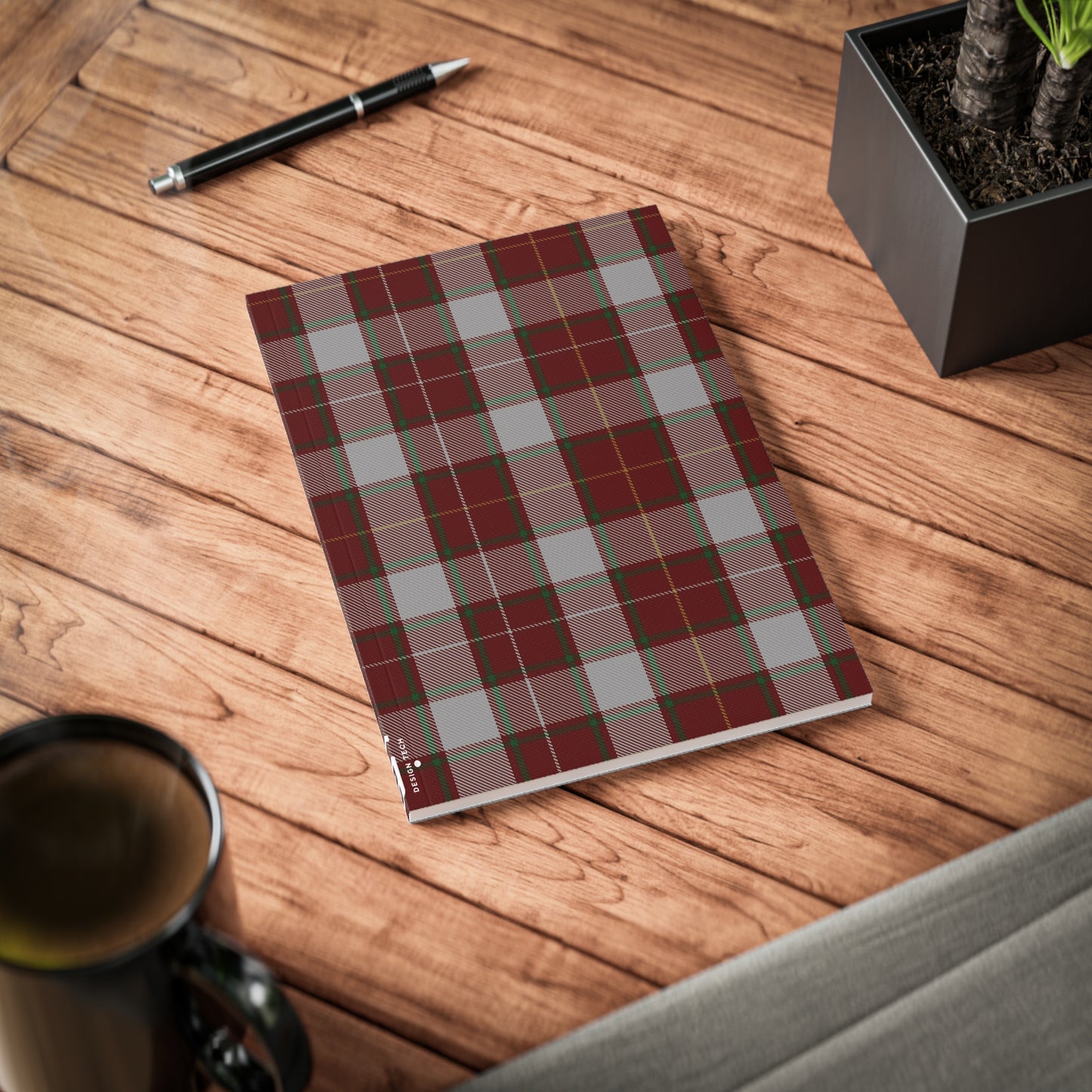 Scottish Tartan Softcover A5 Notebook - MacFie Dress