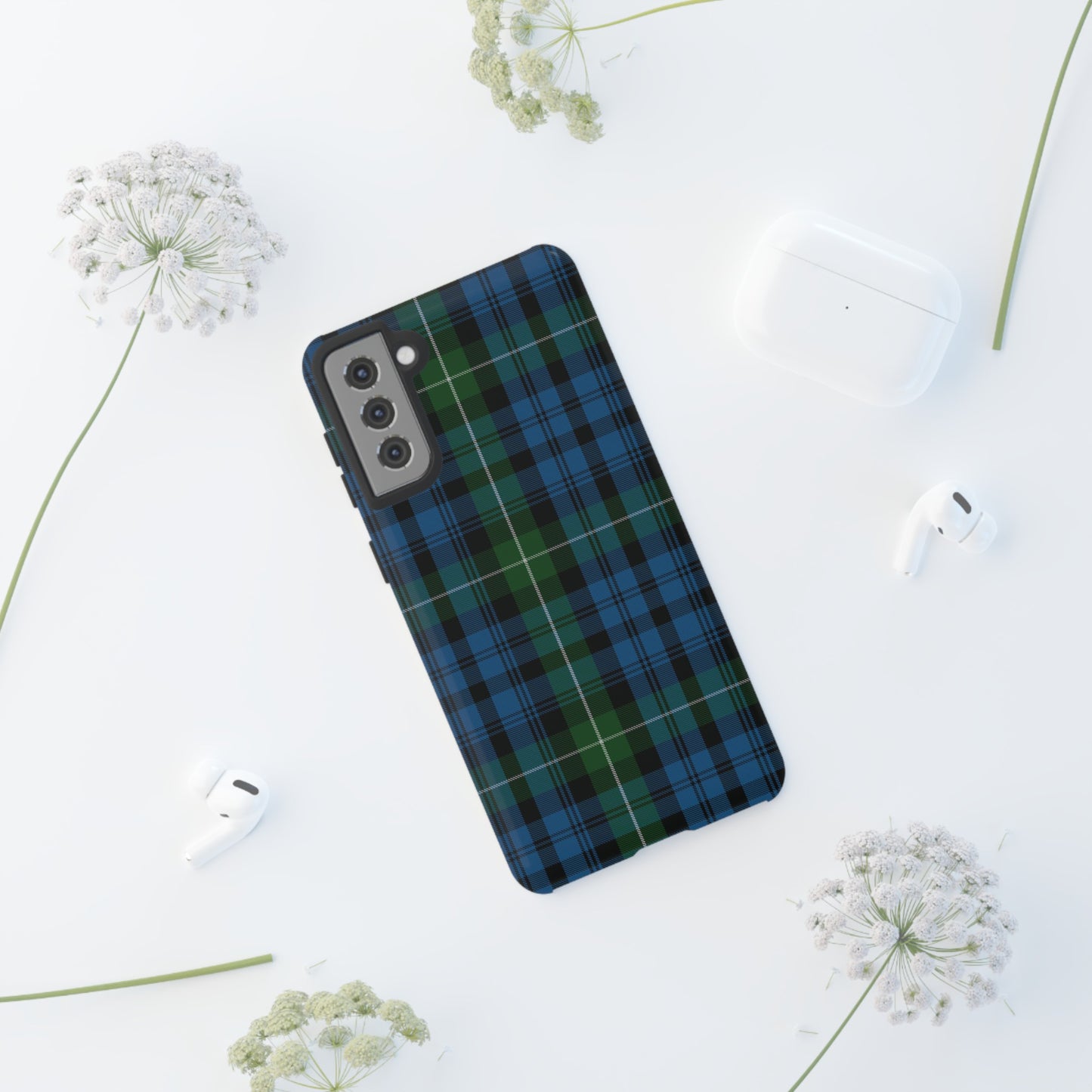 Étui de téléphone à motif tartan écossais - Lamont, divers