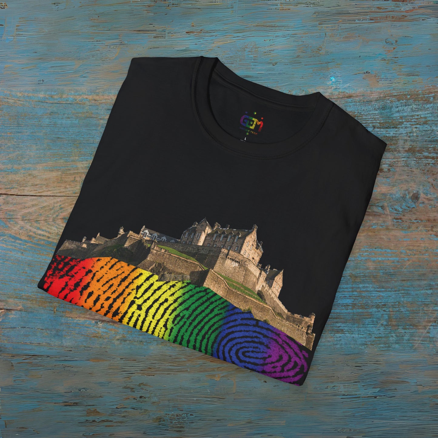 Edinburgh Castle on the Pride Rock Photo Unisex T-Shirt