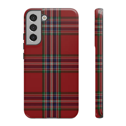 Scottish Tartan Phone Case - MacFarlane Red, Various