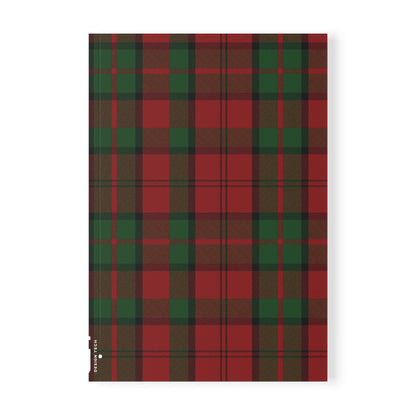 Scottish Tartan Softcover A5 Notebook - Dunbar