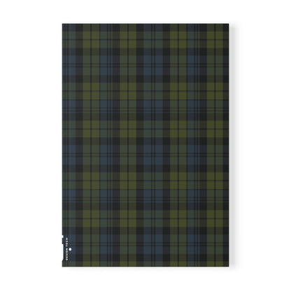 Scottish Tartan Softcover A5 Notebook - Campbell