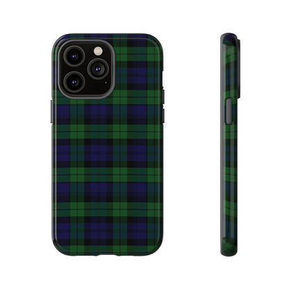 Scottish Tartan Phone Case - Black Watch, Various