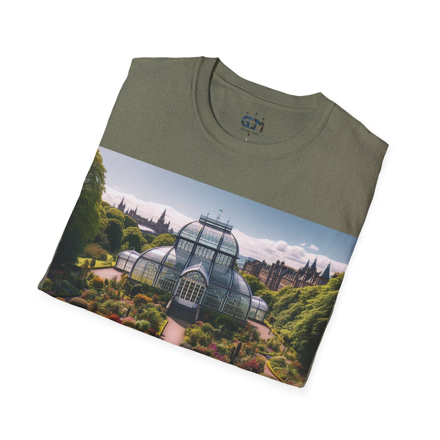 Botanic Gardens Glagsow Softstyle T-Shirt, Unisex Tee, Scottish Landmarks, Various Colours